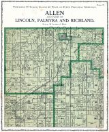 Allen, Lincoln, Palmyra and Richland Townships, Carlisle, Clarkson, Somerset, Warren County 1902 Hovey and Frame Publishers